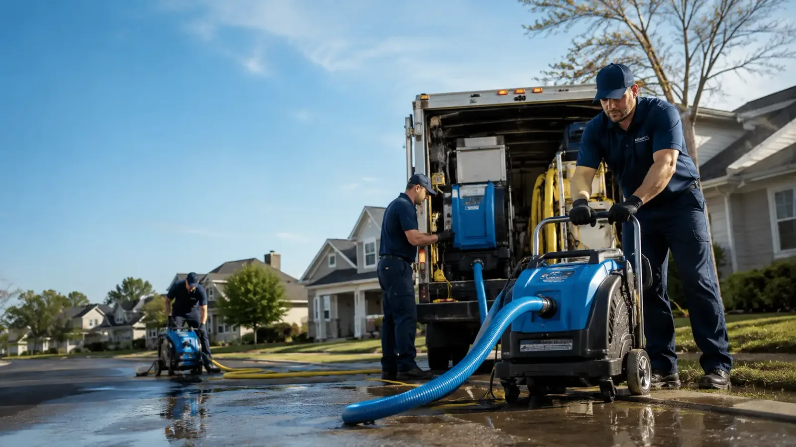 Flood Damage Cleanup in Kansas, OH